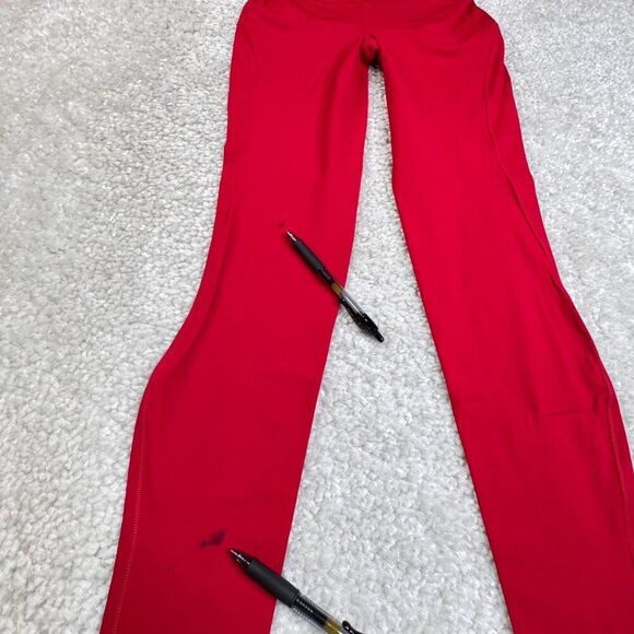 Lululemon Base Pace High Rise Tight Legging Red 6 FLAWS - Picture 6 of 11